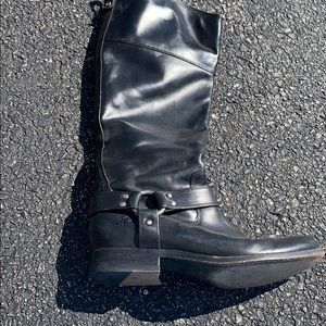Frye Black Harness Boot